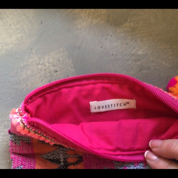 Boho clutch/make up bag from Anthropologie - Picture 3 of 3